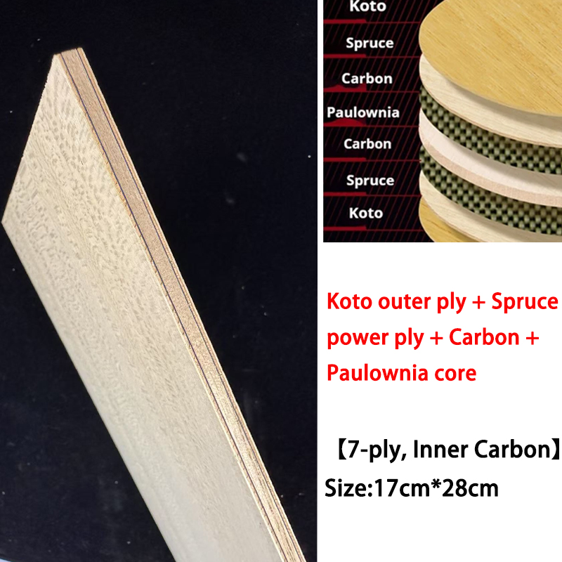 Table Tennis Edge - Koto bricolage lame de Tennis de