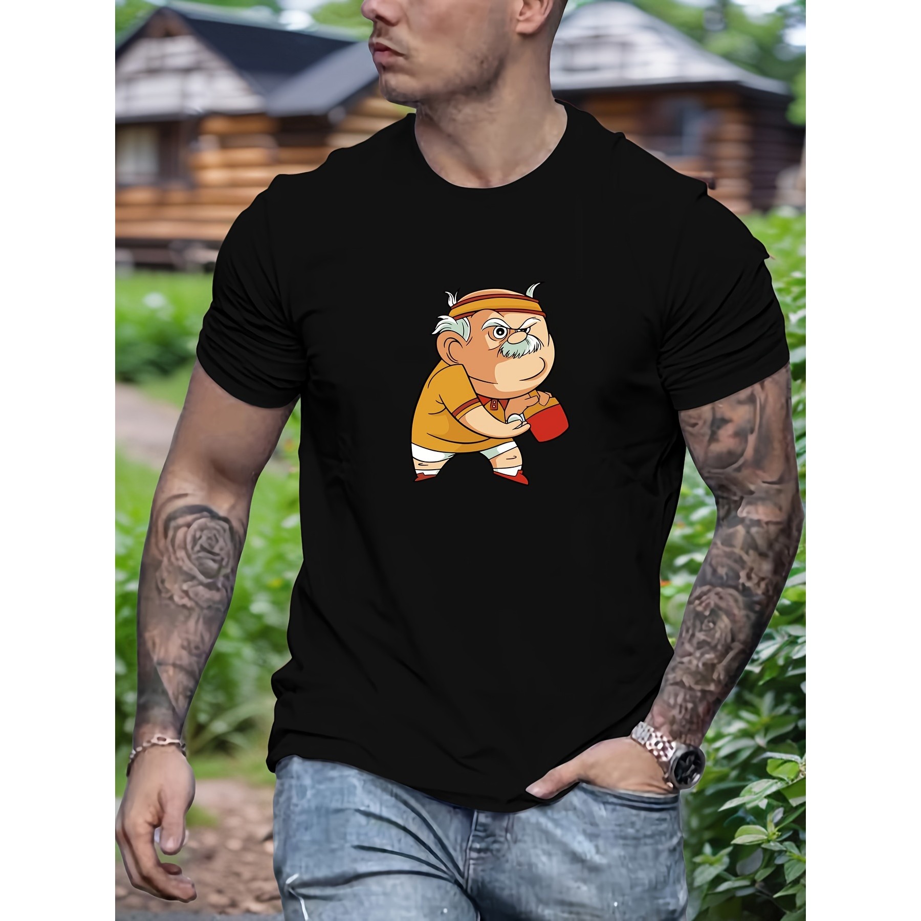 Table Tennis Graphics - T-shirt graphique de tennis de table