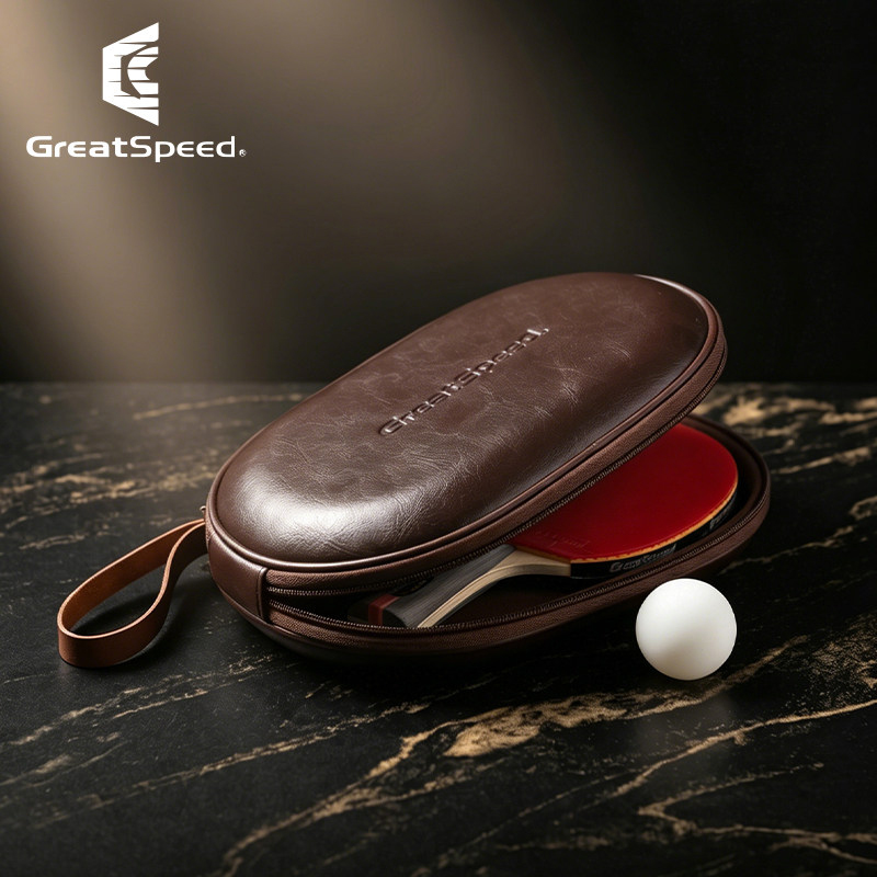 Table Tennis Athlete - Sac de sport en cuir pleine