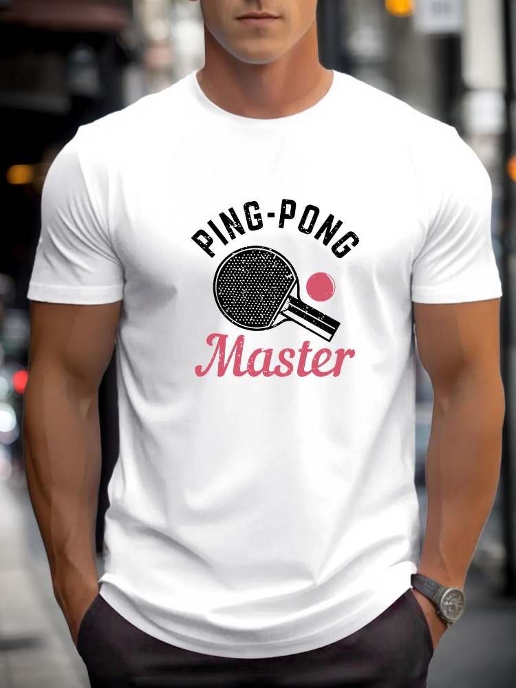 Table Tennis Graphics - T-shirt pour homme avec impression graphique
