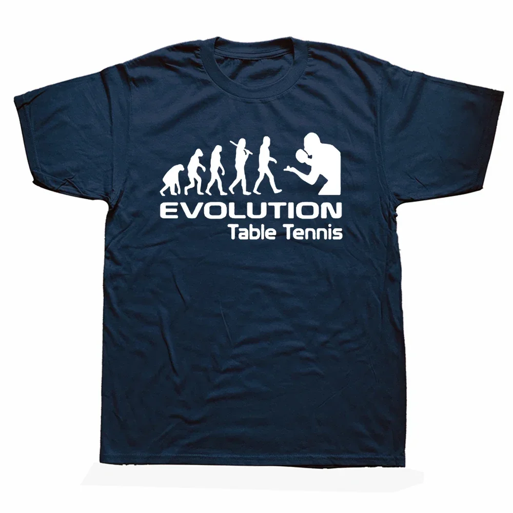 Table Tennis Graphics - Graphique coton Streetwear à manches courtes