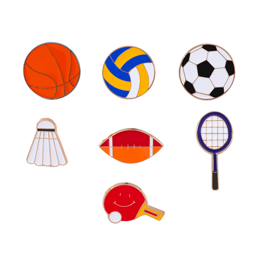 Table Tennis Form - 1 Ensemble de badges en métal