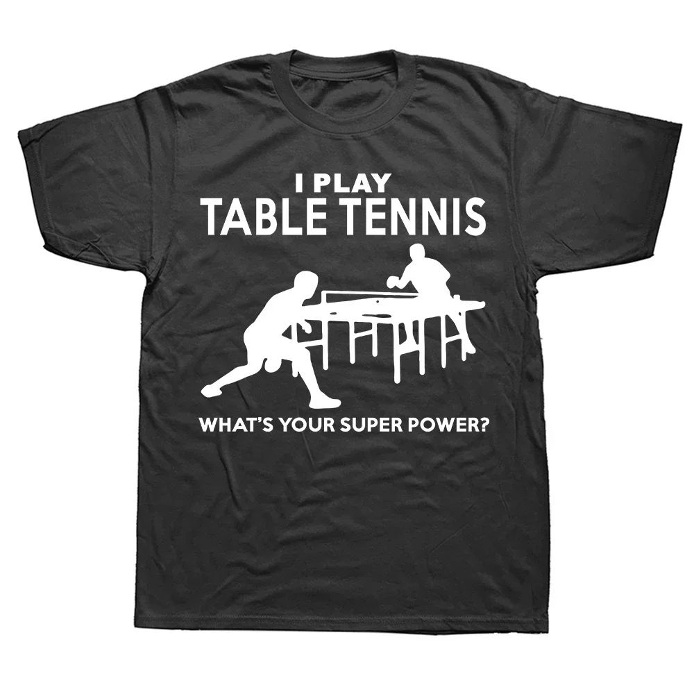 Table Tennis Graphics - T-shirt graphique de tennis de table,