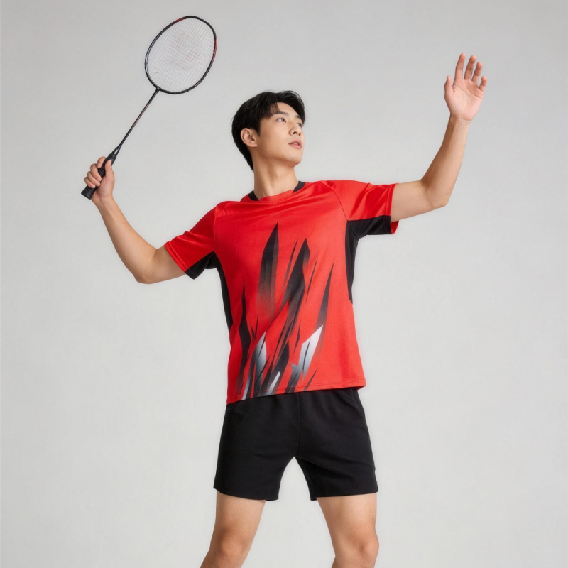Table Tennis Graphics - T-shirt de badminton et de tennis