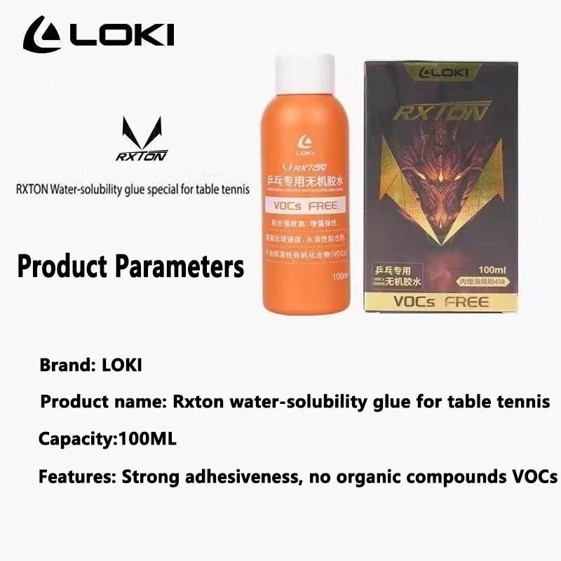 Colle à base d'eau LOKI 100ml, - Table Tennis Game avis et prix