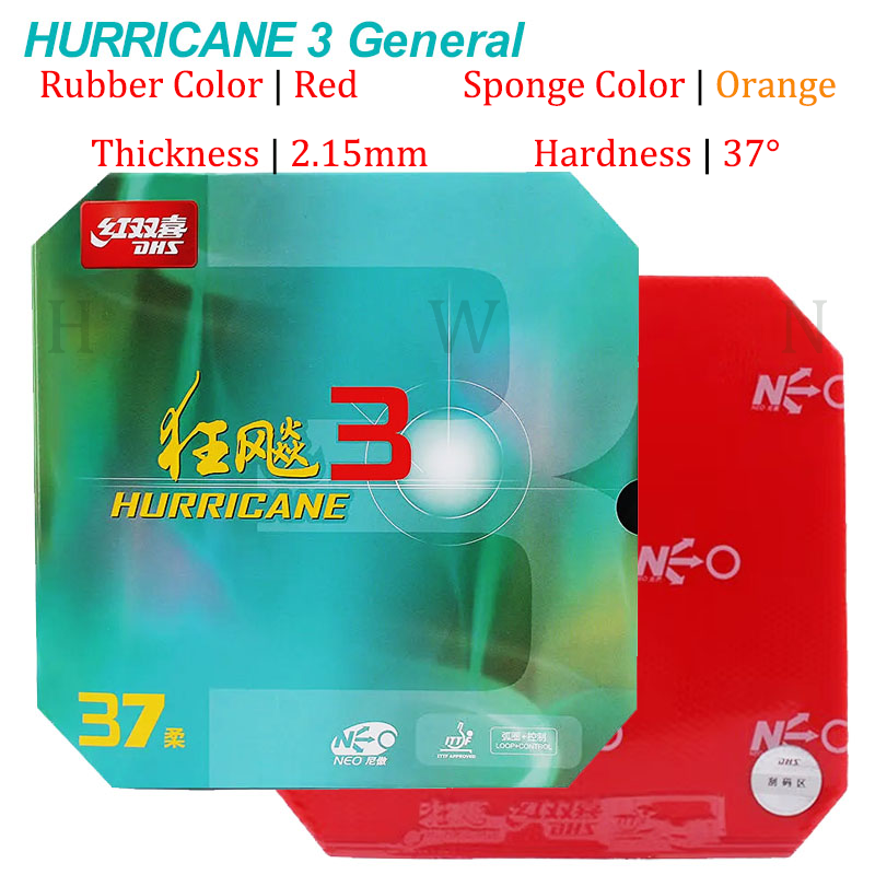 Véritable DHS Hurricane 3 NEO  - Table Tennis Backhand avis et prix
