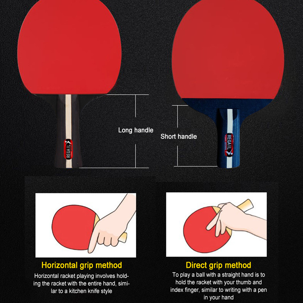 Ensemble de raquettes de tenni - Table Tennis Backhand avis et prix