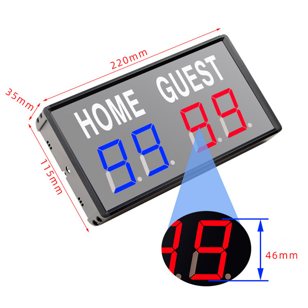 Tableau de score numérique LED - Table Tennis Machine avis et prix