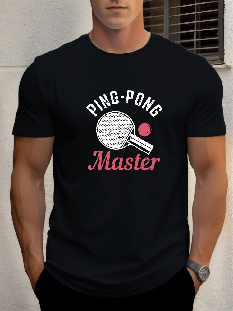 T-shirt pour homme avec impres - Table Tennis Graphics avis et prix
