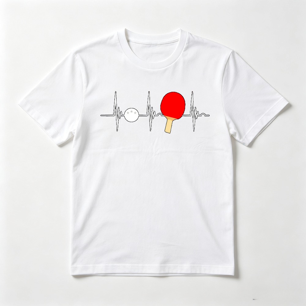 T-shirt de sport à manches cou - Table Tennis Graphics avis et prix