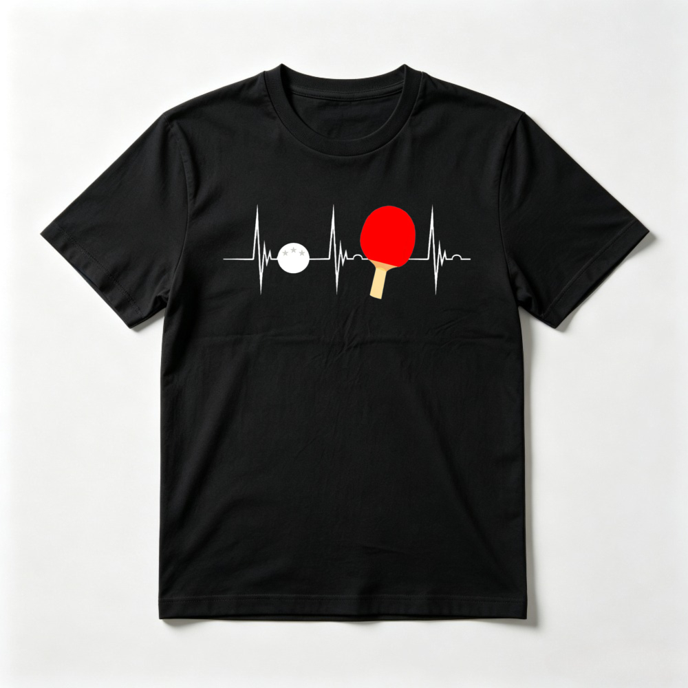 T-shirt de sport à manches cou - Table Tennis Graphics avis et prix