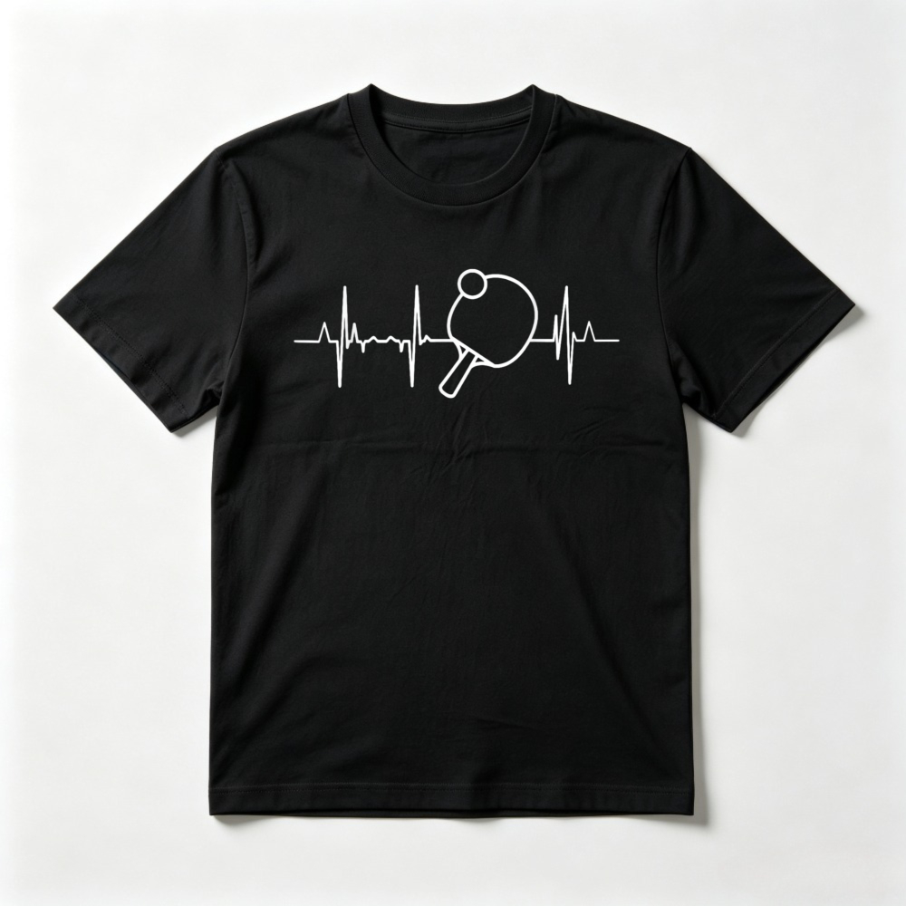T-shirt unisexe à manches cour - Table Tennis Graphics avis et prix