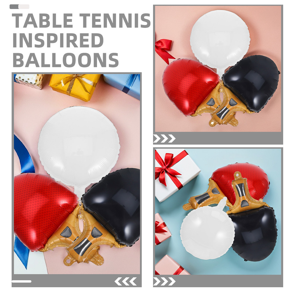 Ballons en aluminium en forme  - Table Tennis Form avis et prix