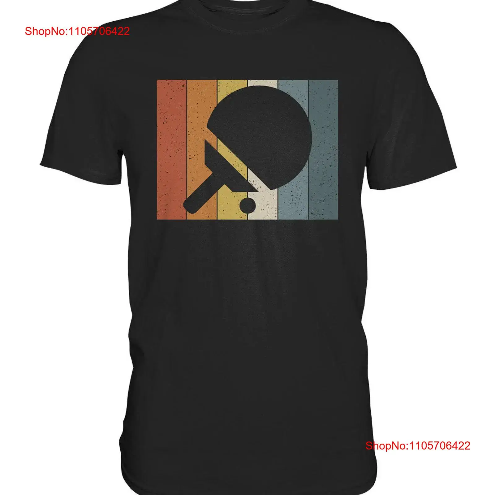 T-shirt rétro de tennis de tab - Table Tennis Graphics avis et prix